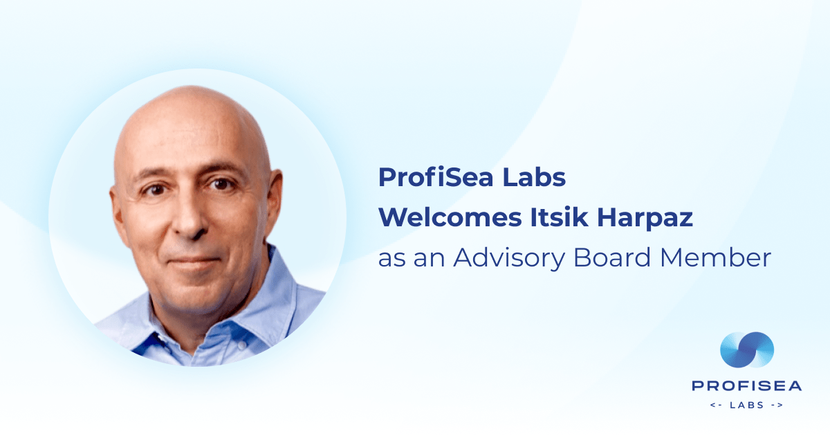 ProfiSea Labs Welcomes Itsik Harpaz as an Advisory Board Member